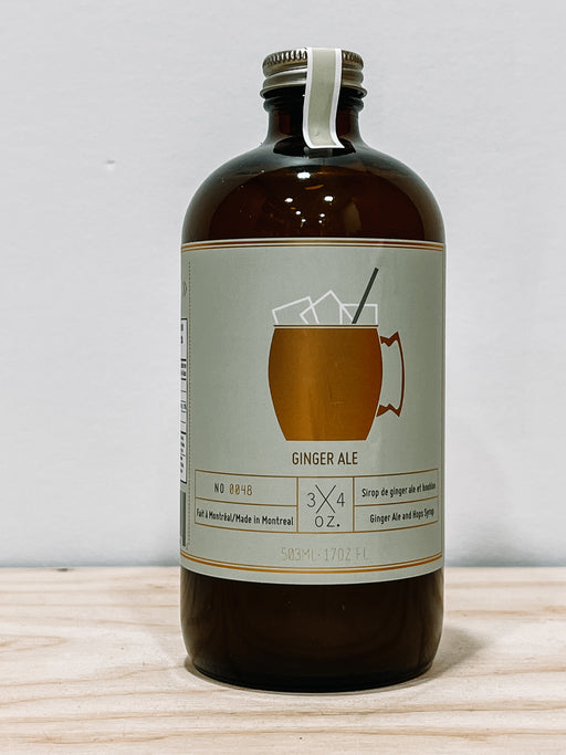 34 oz Tonic Maison- Ginger Ale Syrup