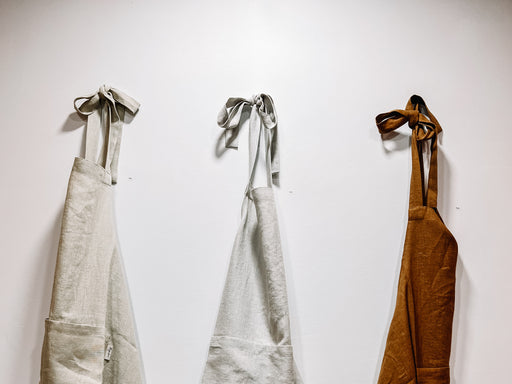 Lore General- Linen Bib Apron Various Colours