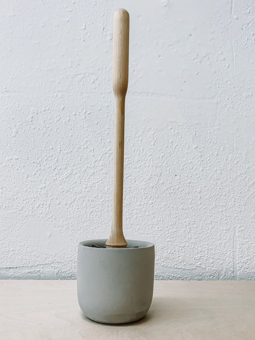 Iris Hantverk- Toliet Brush w/Concrete