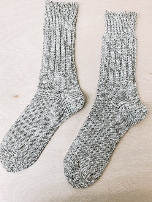 Lore General- Linen Cotton Blend Socks