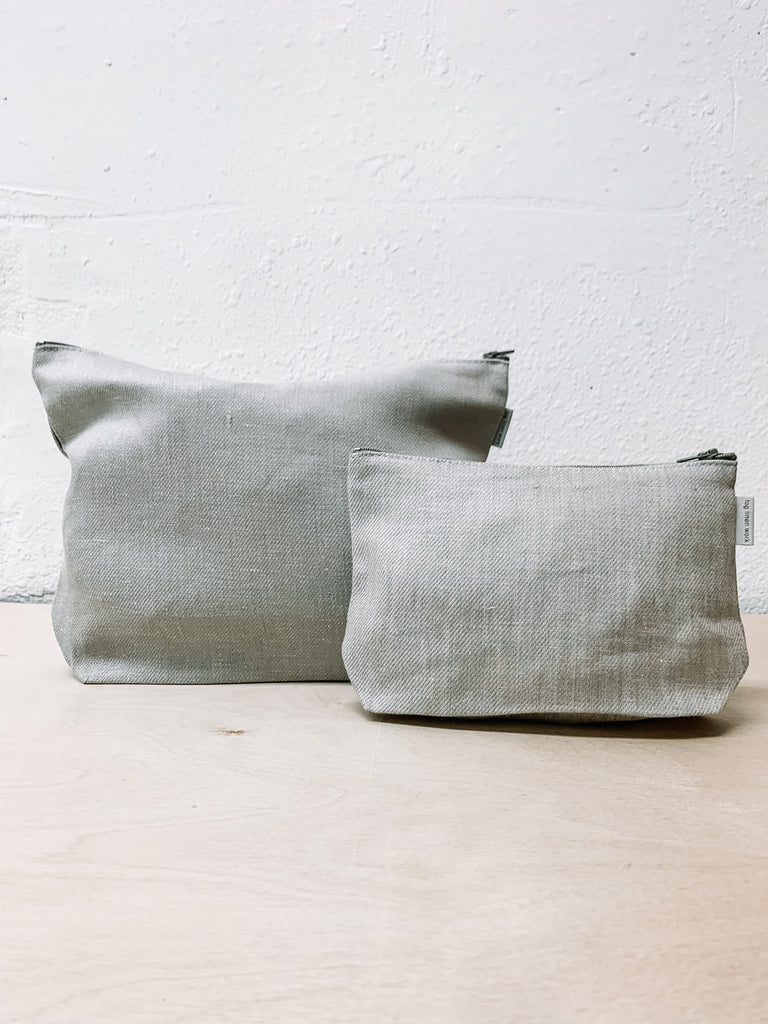 Fog Linen- Linen Pouch — Lore General