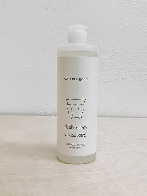 Common Good- Unscented Dish Soap